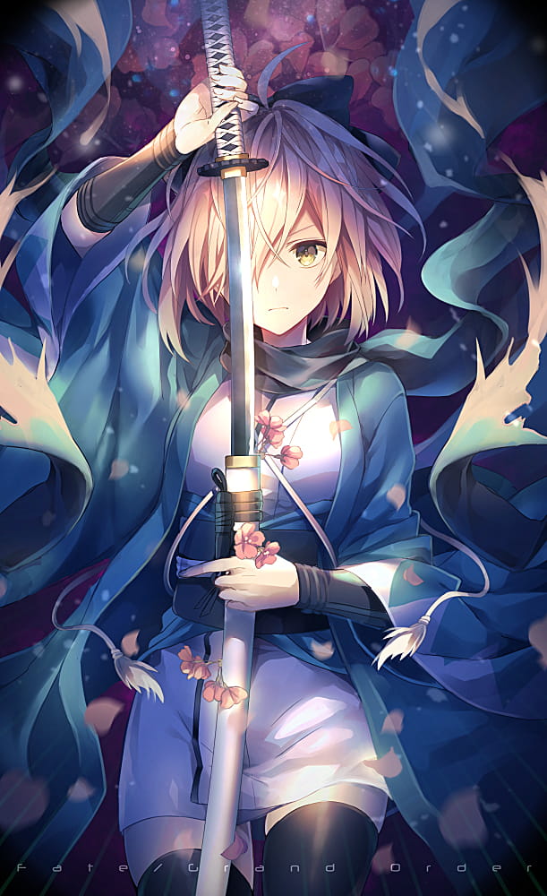 二次元图片,萌图,壁纸,FGO,冲田总司