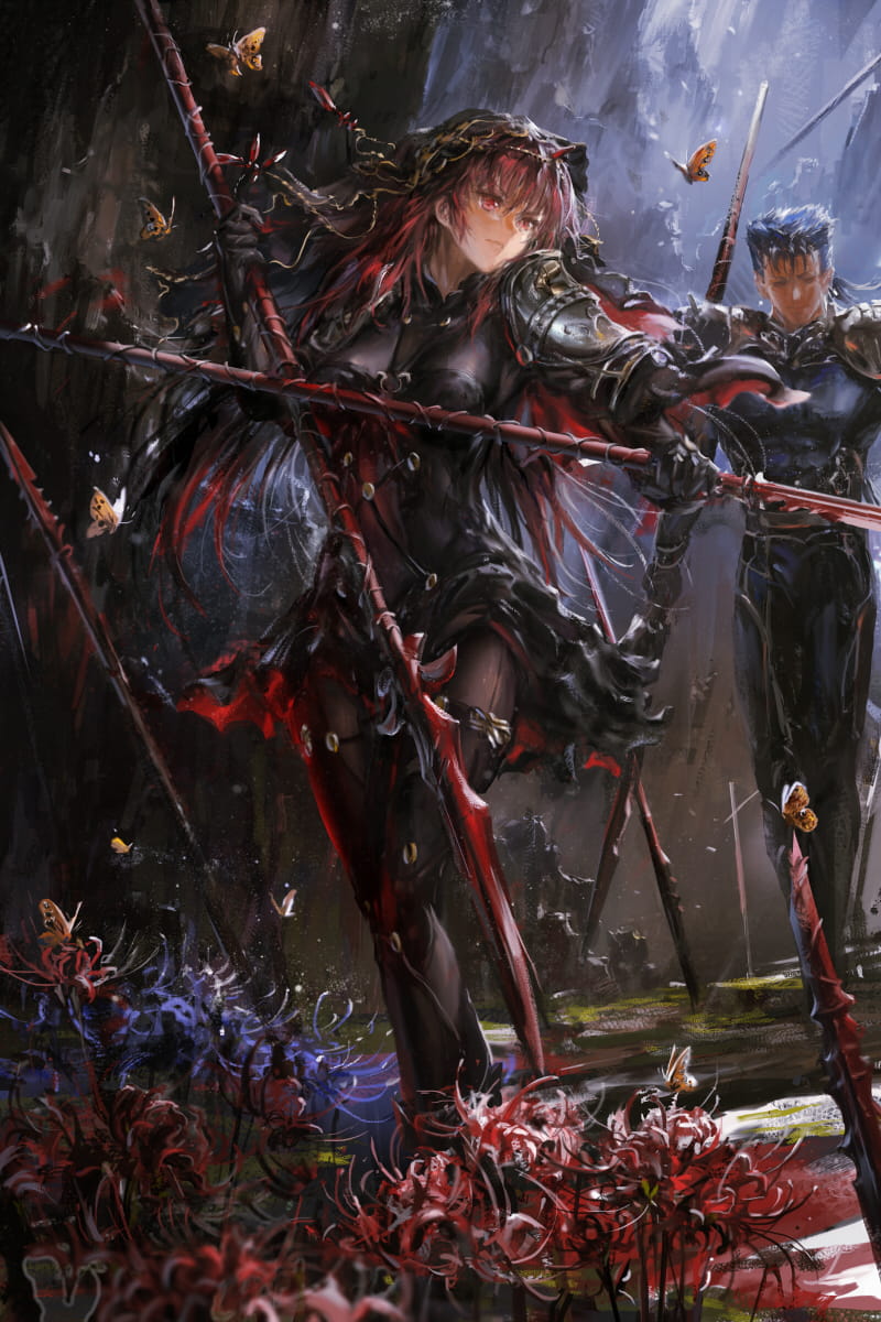 斯卡哈,图片,萌图,资源,FGO