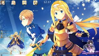 刀剑神域,爱丽丝,电脑主题,主题,刀剑神域alicization