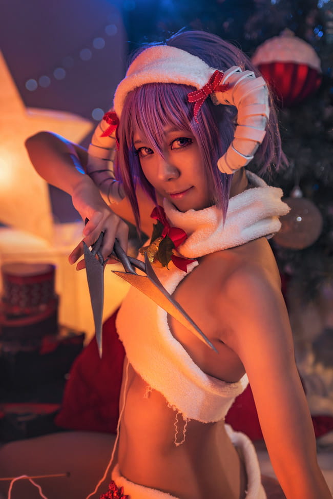 Fate/Grand Order,哈桑,静谧,黑皮,FGO,圣诞节,圣诞,cosplay