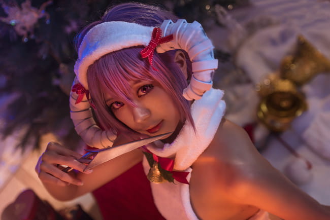 Fate/Grand Order,哈桑,静谧,黑皮,FGO,圣诞节,圣诞,cosplay