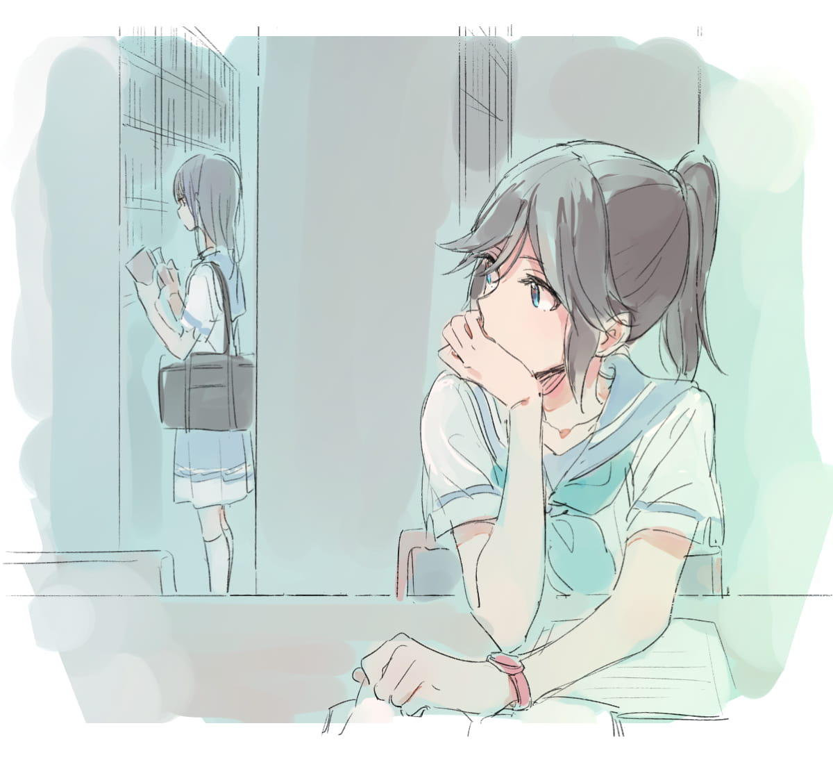 萌图,京吹,京都动画,莉兹与青鸟,百合,百合图片,百合恋爱