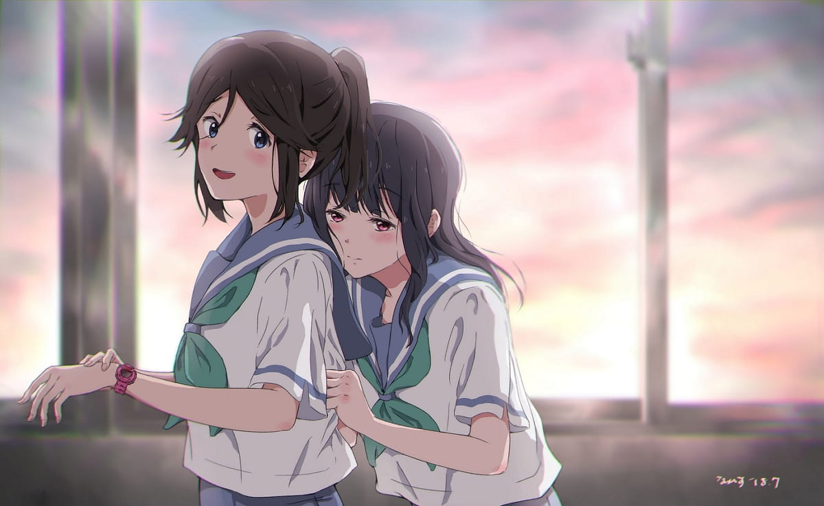 萌图,京吹,京都动画,莉兹与青鸟,百合,百合图片,百合恋爱