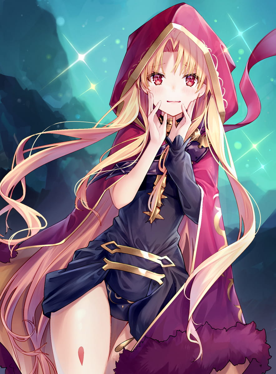 手机壁纸,萌图,福利,本子,FGO,艾蕾什基伽尔,艾蕾