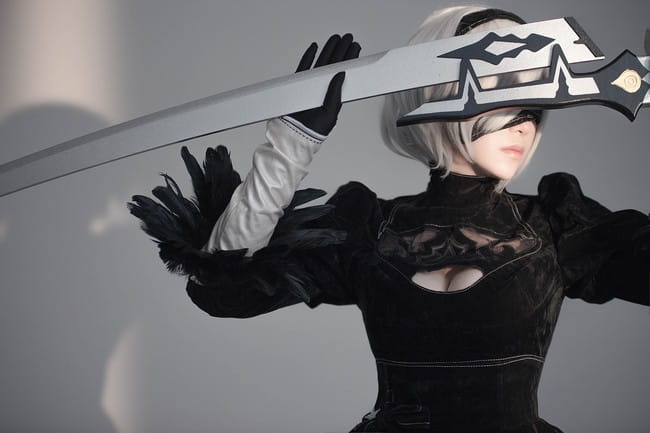 COS,尼尔,二次元,cosplay,2b