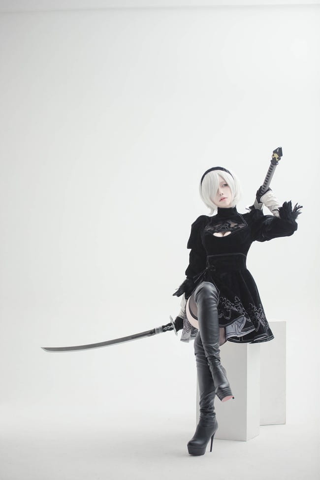 COS,尼尔,二次元,cosplay,2b