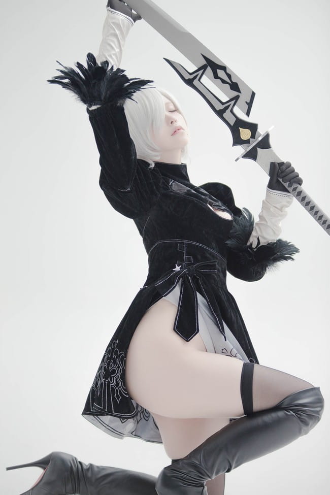 COS,尼尔,二次元,cosplay,2b