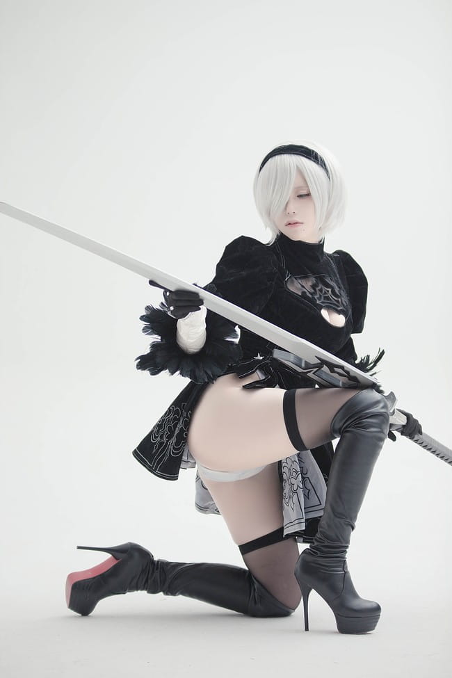 COS,尼尔,二次元,cosplay,2b