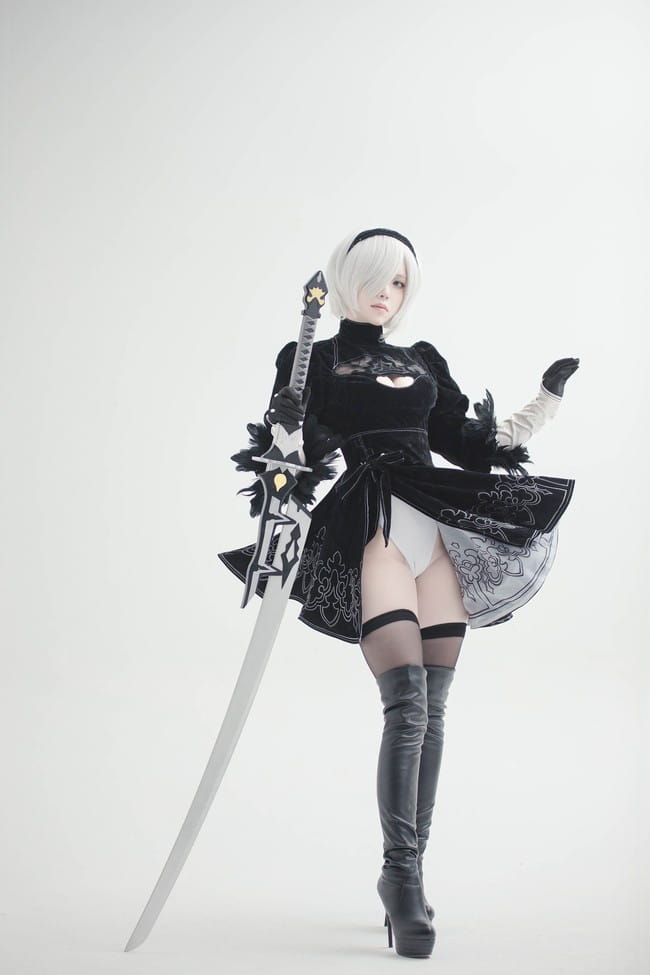 COS,尼尔,二次元,cosplay,2b