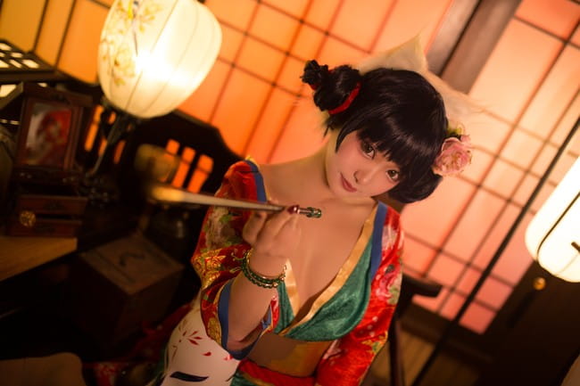 COS,白蛇缘起,二次元,cosplay,狐狸