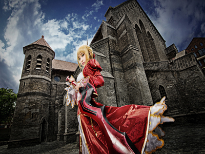 红潮 Fate extra 唯美COS 暴君尼禄