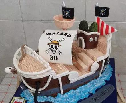 创意蛋糕,海贼王,蛋糕