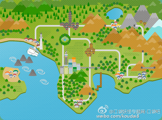 口袋妖怪地图