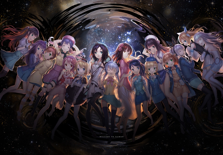 各个动漫的成员集体照还不点击收藏