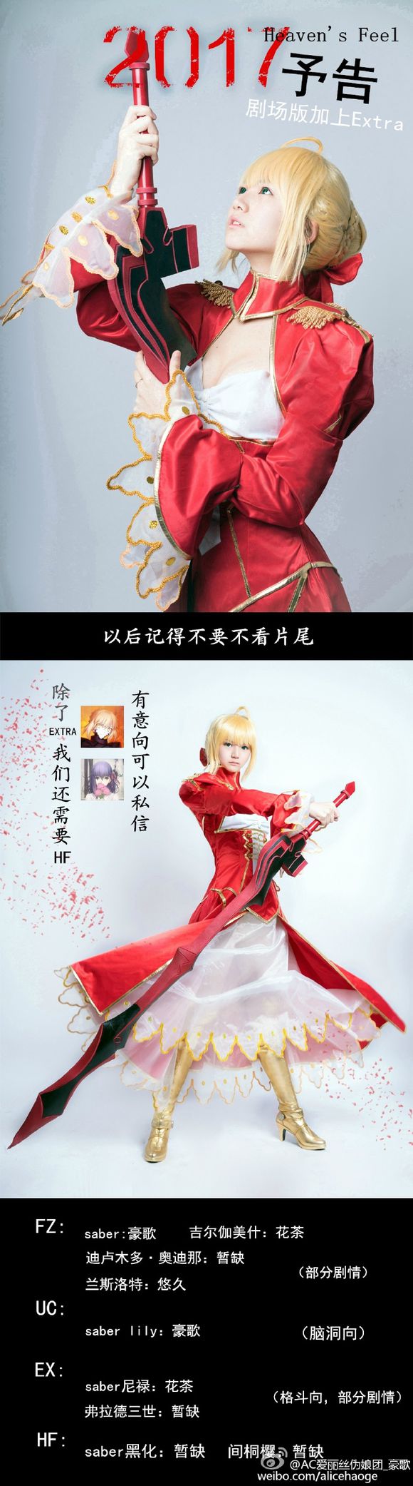 saber cosplay