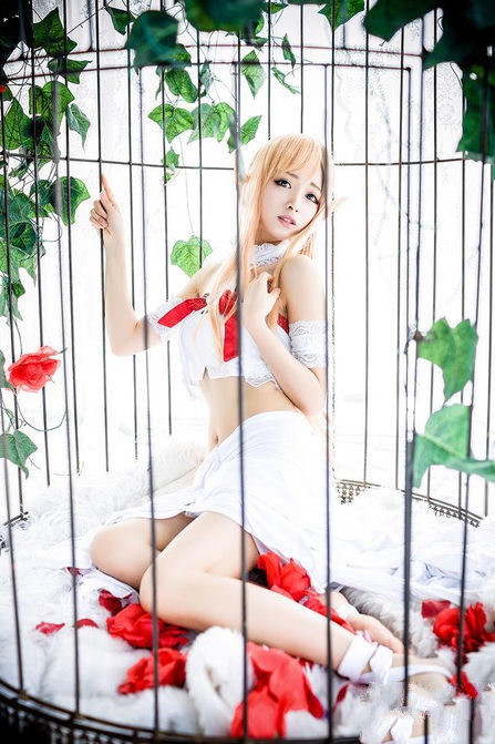 亚丝娜cos,亚丝娜福利本子,亚丝娜捆绑囚禁