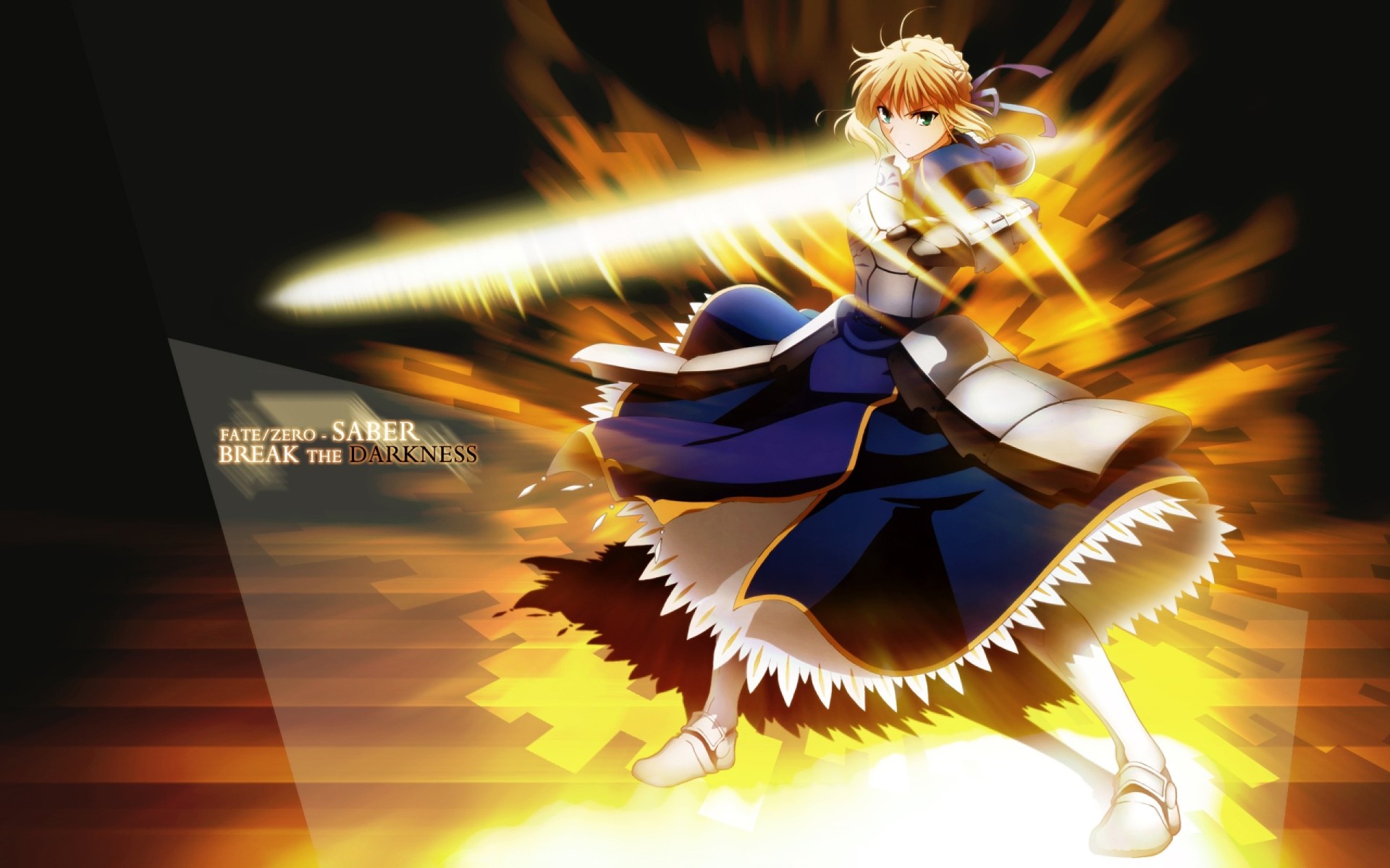 fate stay night saber电脑壁纸