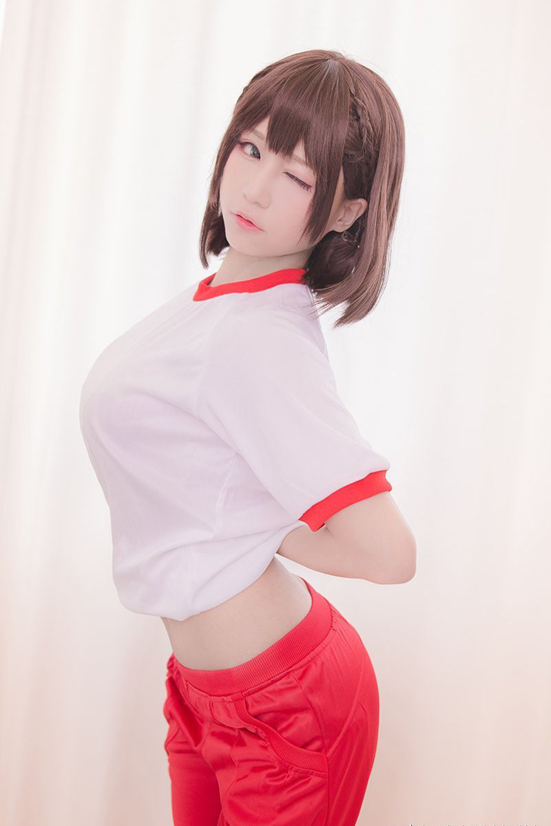 十斤大奶你怕不怕!台湾coserしらが泱爱酱cos