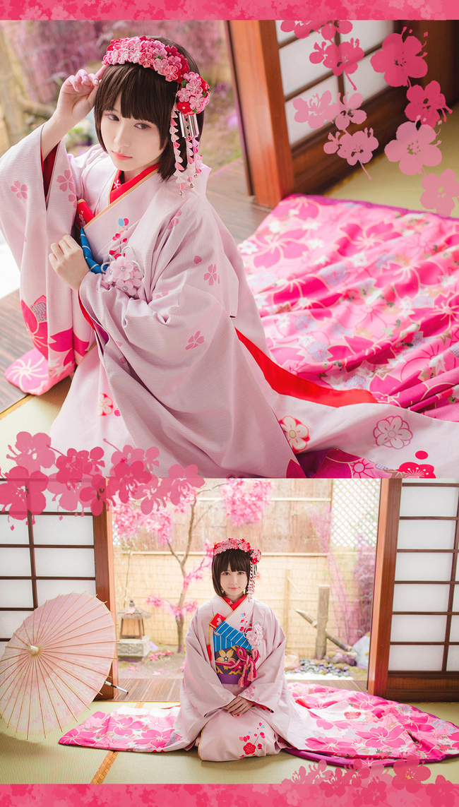 加藤惠,樱花和服,cosplay