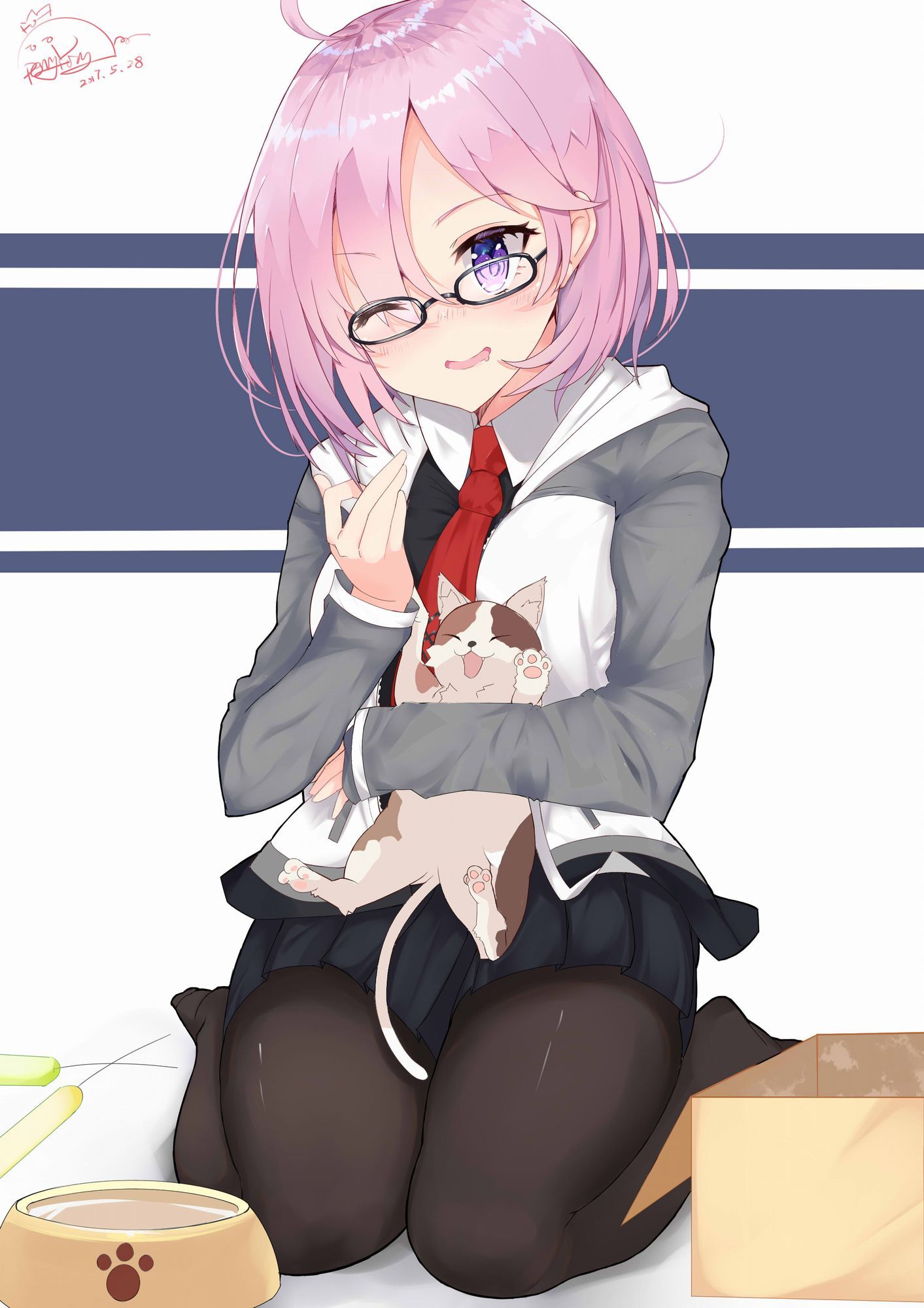 动漫本子,少女流口水,动漫手机壁纸