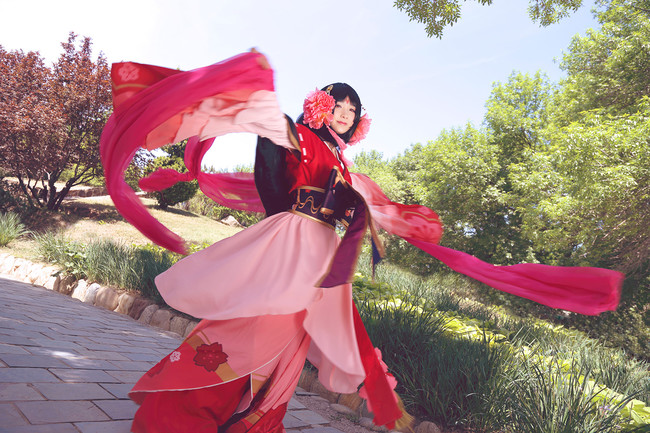 阴阳师,樱花妖,美歪SHIZUKA