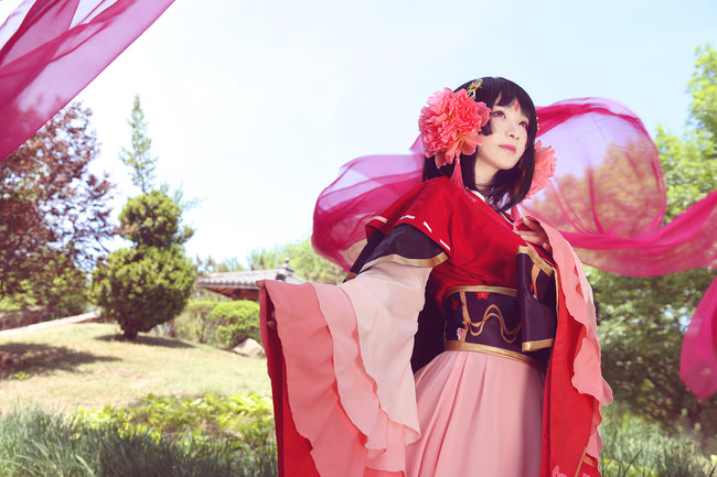 阴阳师,樱花妖,美歪SHIZUKA