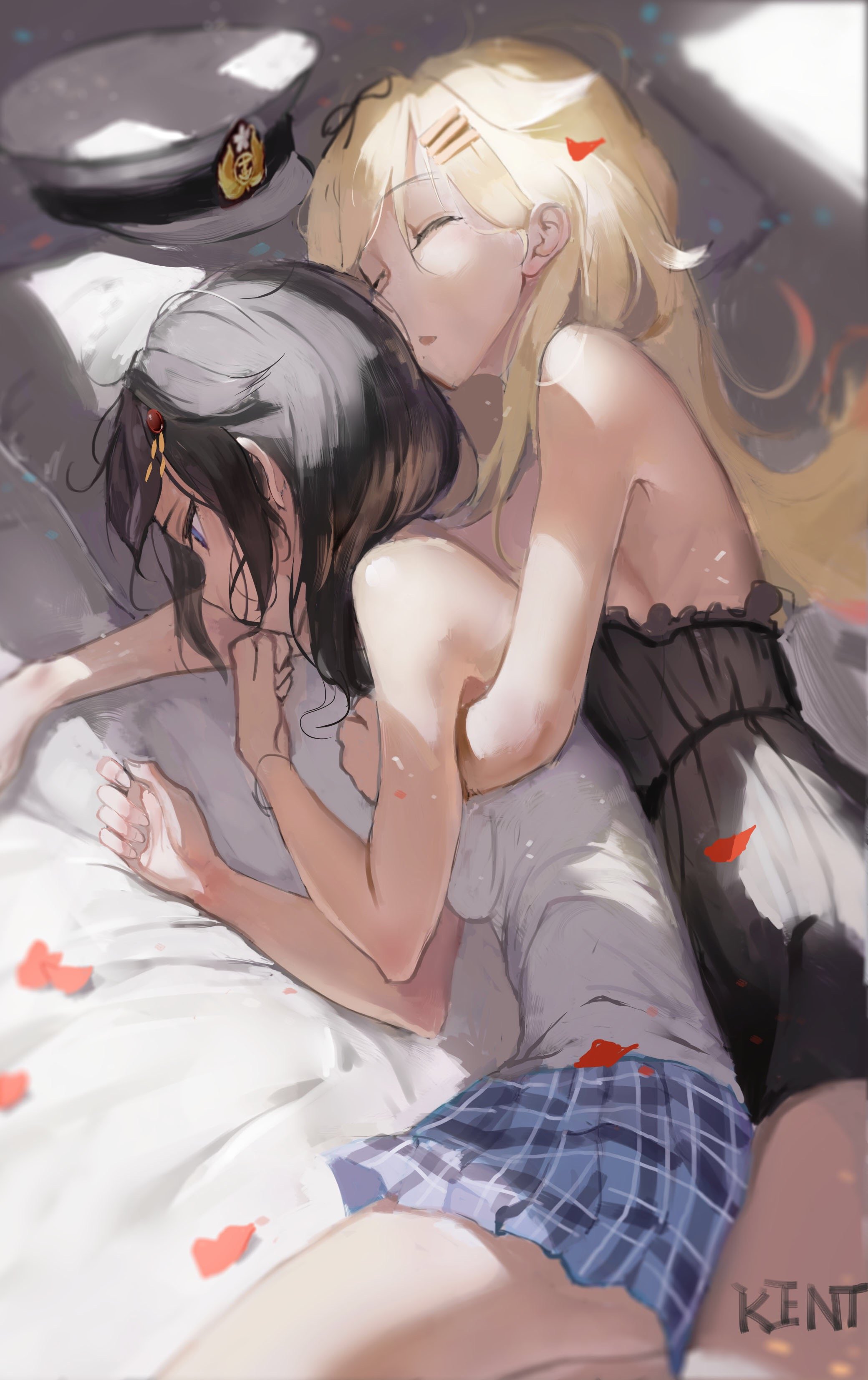 动漫百合少女百合也是一种爱