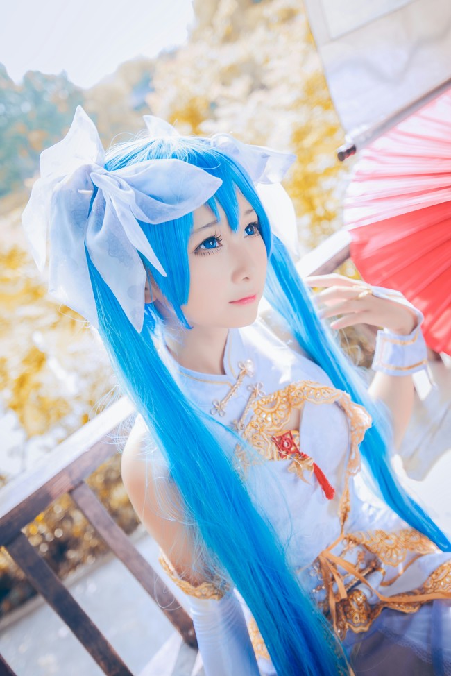 miku青鸾旗袍cosplay正片
