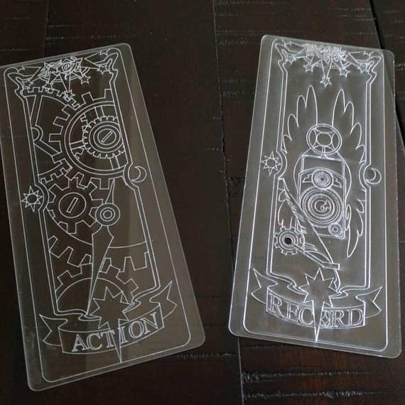 网友自制《魔卡少女樱》透明卡牌 每张只售90元_动漫新闻,动漫美图,幻