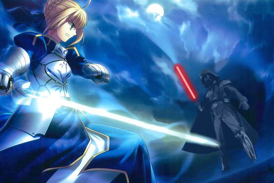 SABER VS 黑武士