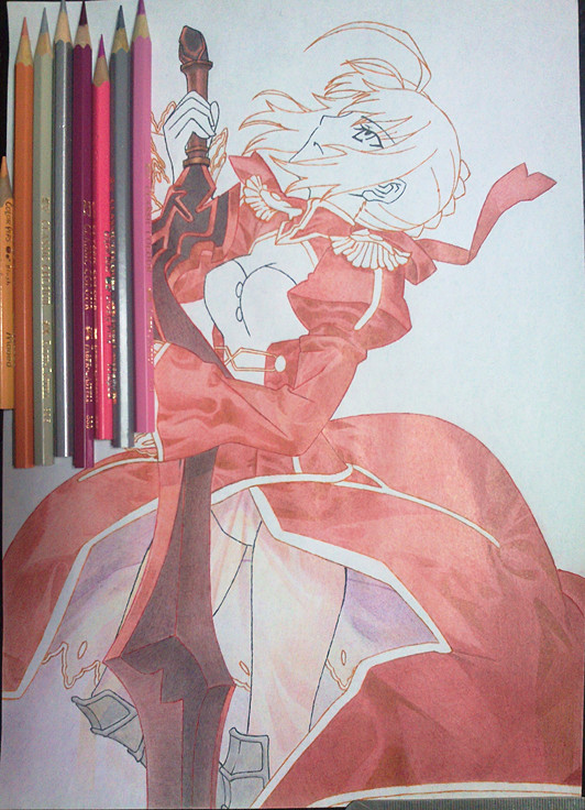红saber