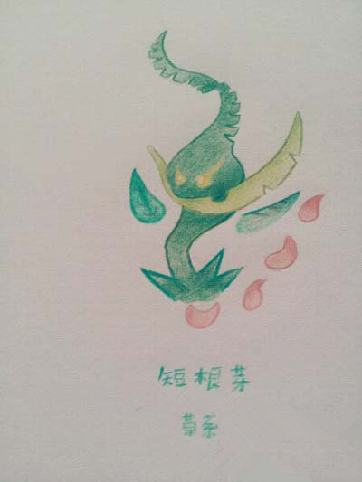 口袋妖怪玩家手绘