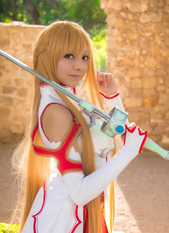 刀剑神域 cosplay 墨西哥 亚丝娜 妹子