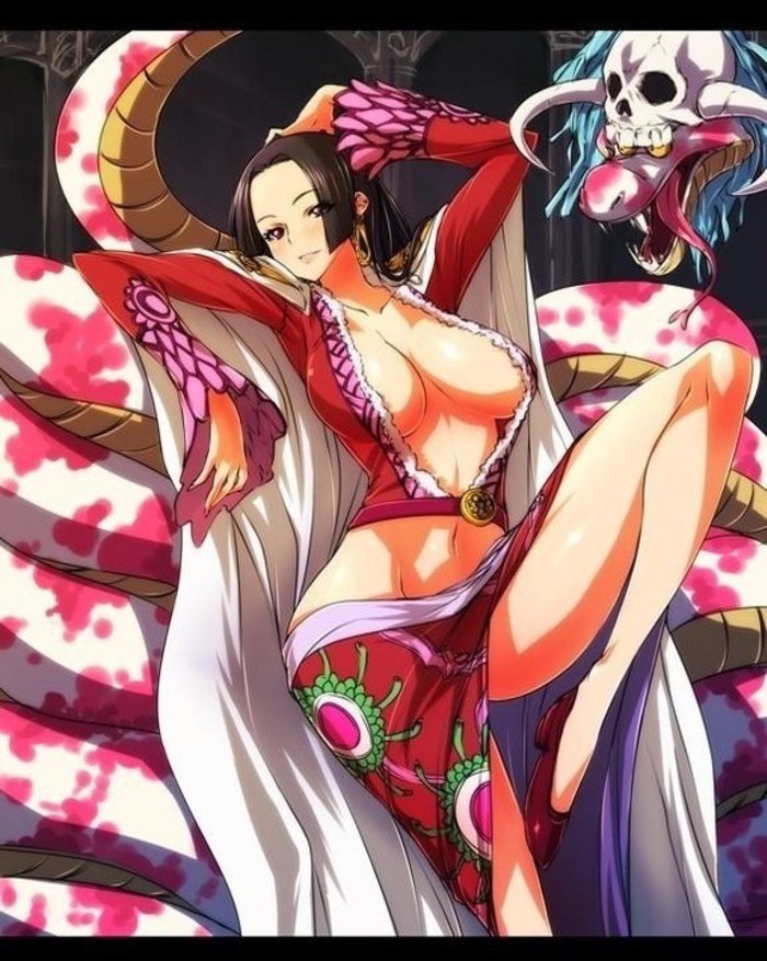 海贼王，女帝，壁纸