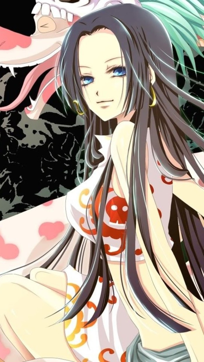 海贼王，女帝，壁纸