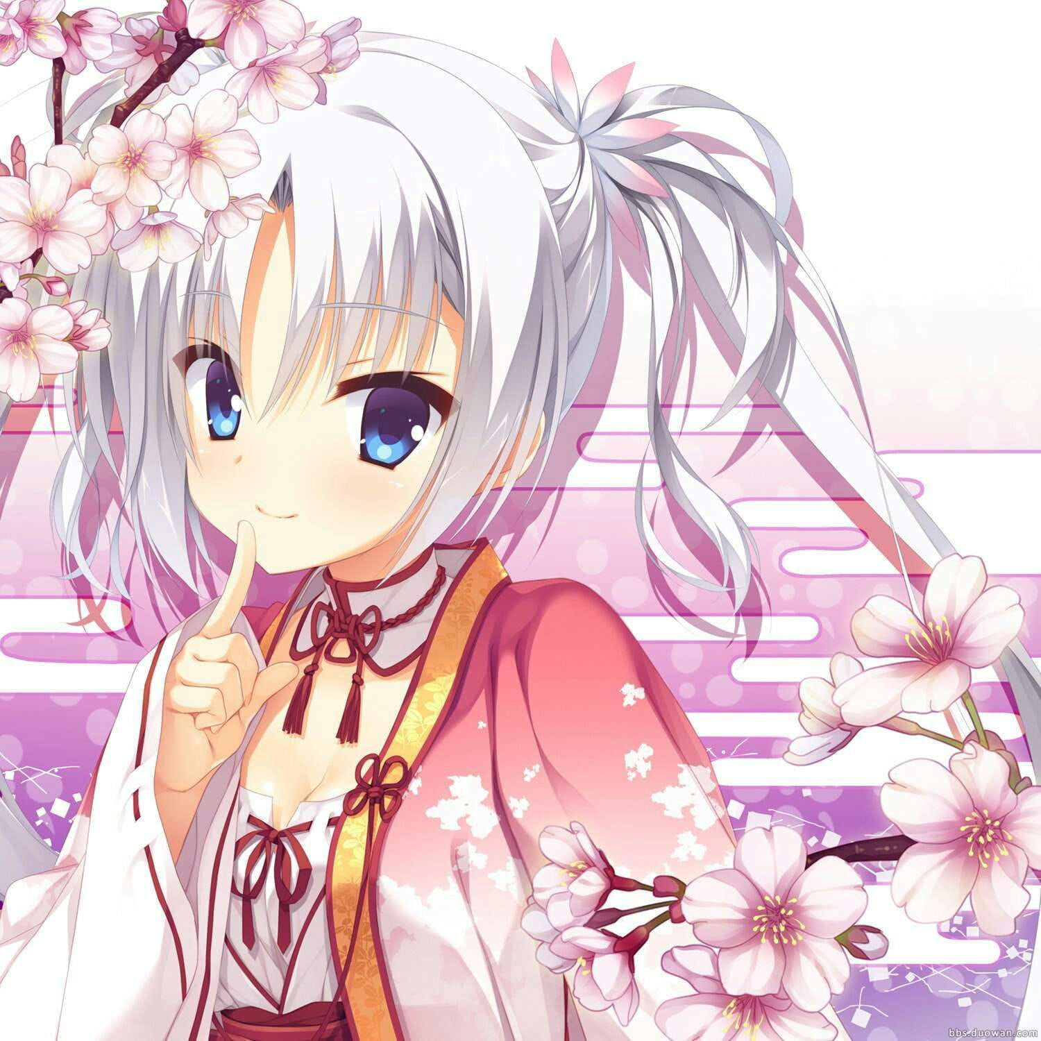 《千恋万花》朝武芳乃萌化手机主题,萌娘资源站
